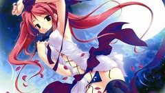 Moon stockings anime girls redheads panties