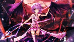 Moon weapons wings dress hats Vampires red eyes chains spears 