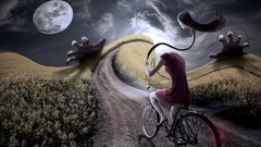 Moon woman scary Bicycles