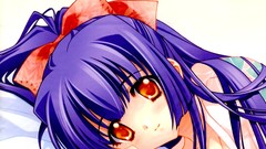 Moonlight Ribbons blush blue hair kao no nai tsuki carnelian 