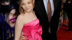 Moretz pink dress Celebrity