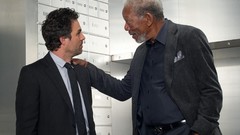 Morgan freeman mark ruffalo movie stills Now you see me