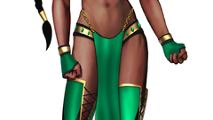 Mortal kombat artwork jade