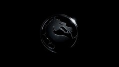 Mortal Kombat video games logo Simple Background