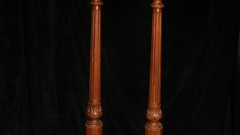 Mortuary floor candelabra high