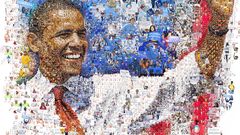 Mosaic barack obama