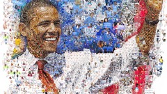 Mosaic hope Barack Obama Presidents of the United States