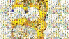 Mosaic The Simpsons Homer Simpson