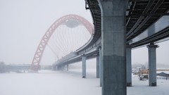 Moscow Bridges cityscapes