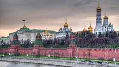 Moscow Kremlin buildings cityscapes
