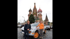 Moscow Porsche Red Square rally