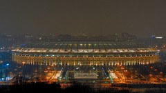Moscow stadium cityscapes