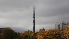 Moscow TV tower Russia