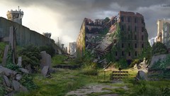 Moss apocalyptic cityscapes concept art the last of us artwork 