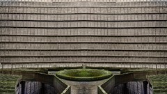 Moss Europe pit abandoned Belgium architecture cityscapes