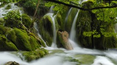 Moss waterfalls croatia lakes national park