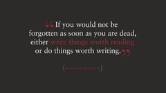 Motivation Benjamin Franklin