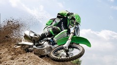 Motocross Kawasaki vehicles
