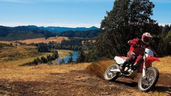 Motocross motorbikes