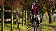Motocross motorbikes