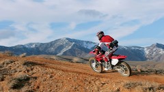 Motocross motorbikes
