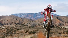 Motocross motorbikes