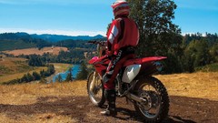 Motocross motorbikes