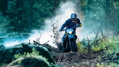 Motocross motorbikes