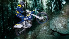 Motocross motorbikes