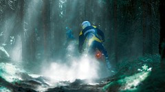 Motocross motorbikes