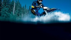 Motocross motorbikes