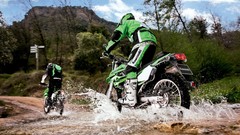 Motocross motorbikes
