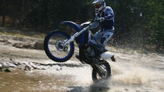 Motocross motorbikes