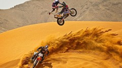 Motocross motorbikes