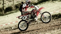 Motocross motorbikes dirt bikes