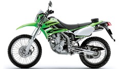 Motocross motorbikes white background