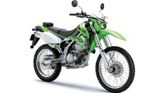 Motocross motorbikes white background