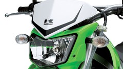 Motocross motorbikes white background