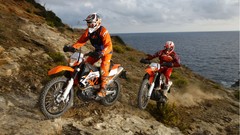 Motocross vehicles motorbikes