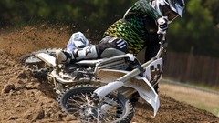 Motocross Yamaha dirtbike