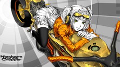 Motorbikes anime girls original