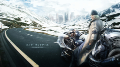 Motorbikes cgi Japanese roads