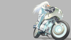 Motorbikes Simple Background