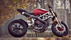 motorcycle Ducati ducati monster vehicle