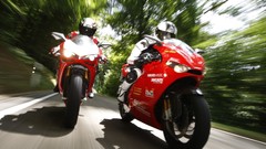 Motorcycles Ducati vehicles streets
