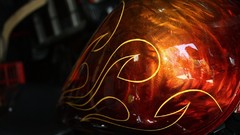 Motorcycles flames