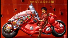 Motorcycles Japan Anime motor science fiction akira Kaneda