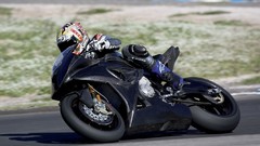 Motorcycles racing motorbikes