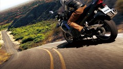 Motorcycles roads Suzuki vehicles motorbikes