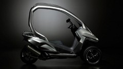 Motorcycles silver Scooters motorbikes